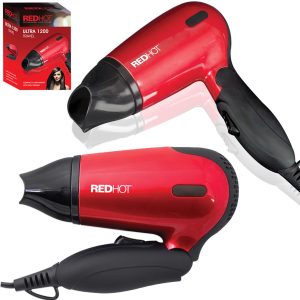 Redhot Electric Hair dryer Red Folding Handle